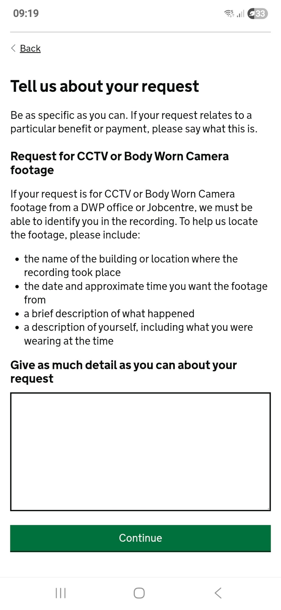 DWP DSAR reference image 10
