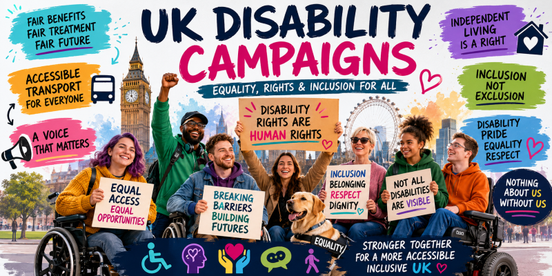 Disability campaigns across the UK